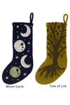 Mystical Felt Holiday Stocking