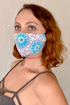 Starflower print Face Mask