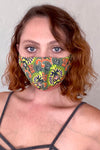 Lotus Print Face Mask