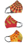 Zinnia Print Face Mask