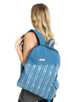 Funky Striped Om Backpack
