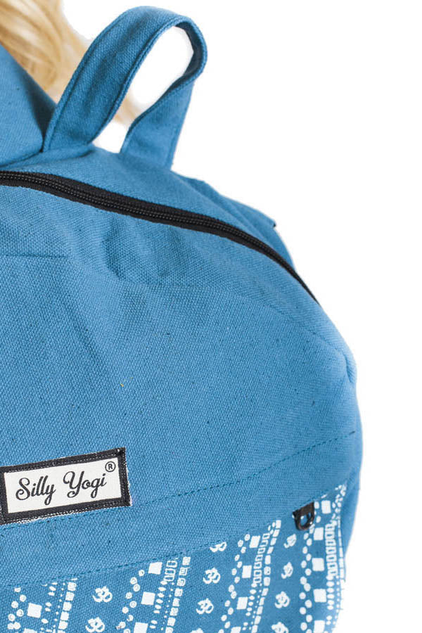 Funky Striped Om Backpack