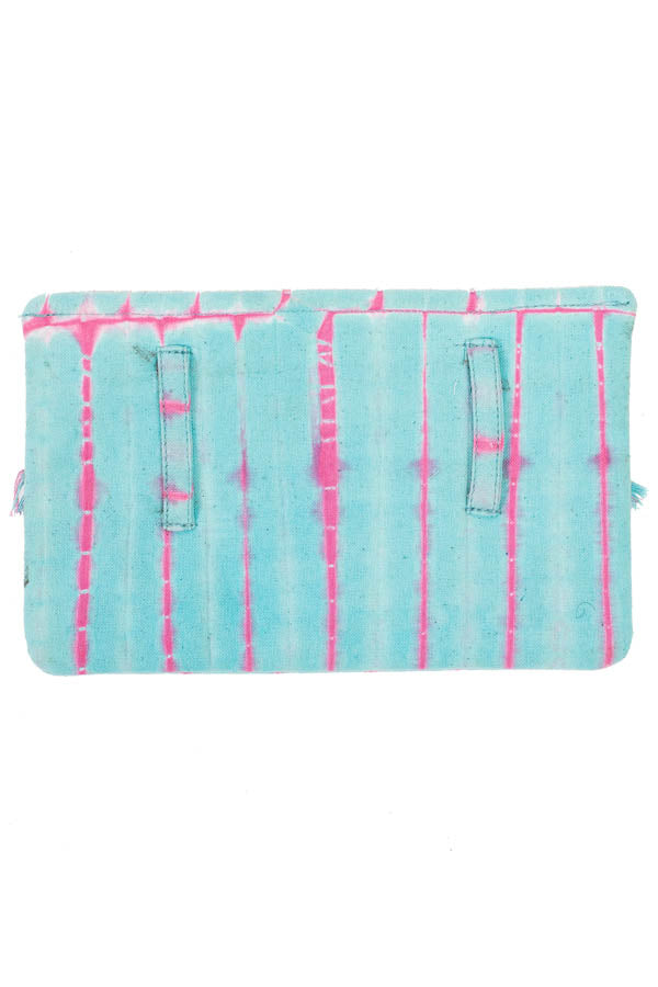Convertible Tie-dye Clutch and Belt Bag