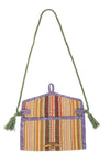 Jacquard Tri Fold Wallet Clutch