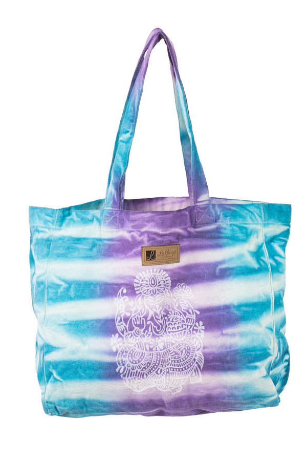 Tribal Tie-Dye Beachy Tote Bag