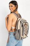 Hemp Rustic Stripe Backpack