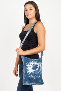 Printed TD Messenger Bag