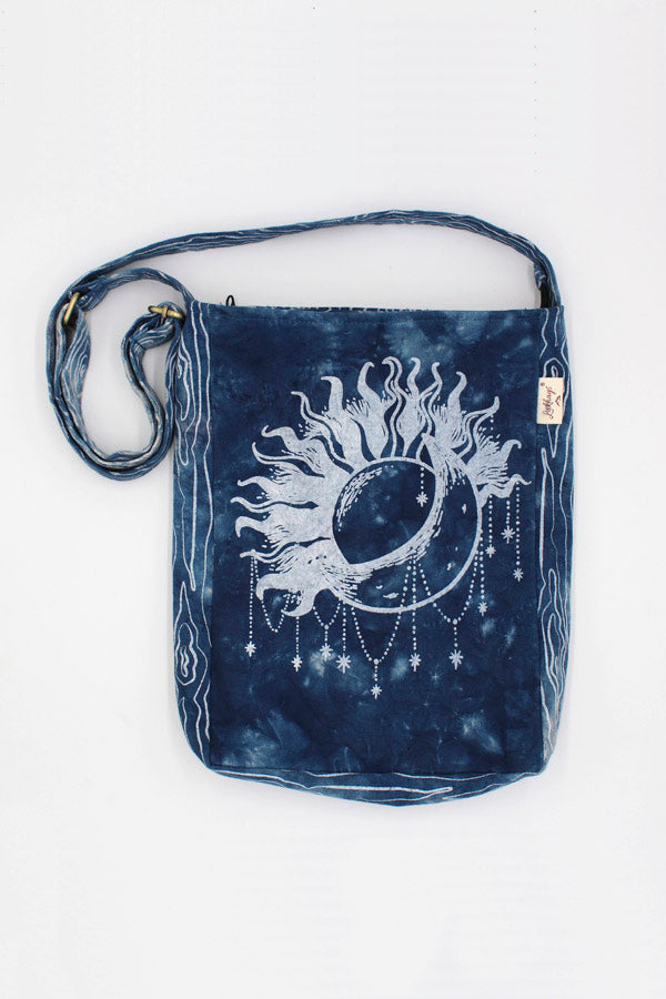 Printed TD Messenger Bag