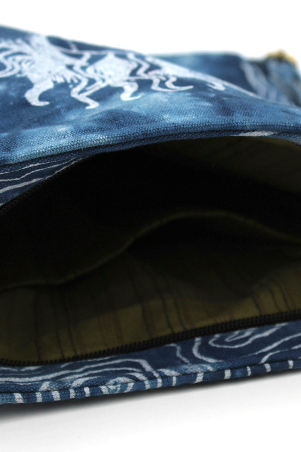 Printed TD Messenger Bag