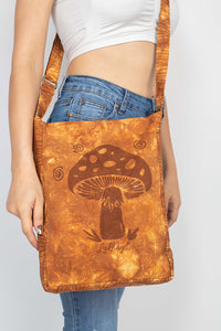Printed TD Messenger Bag