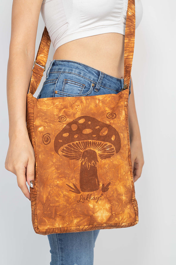 Printed TD Messenger Bag