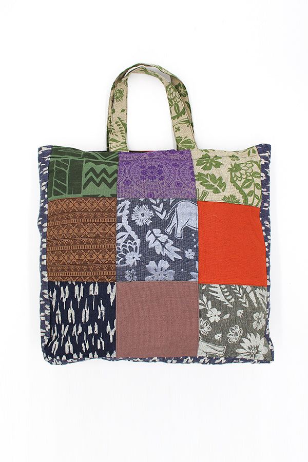 Upcycle Patch Tote Bag