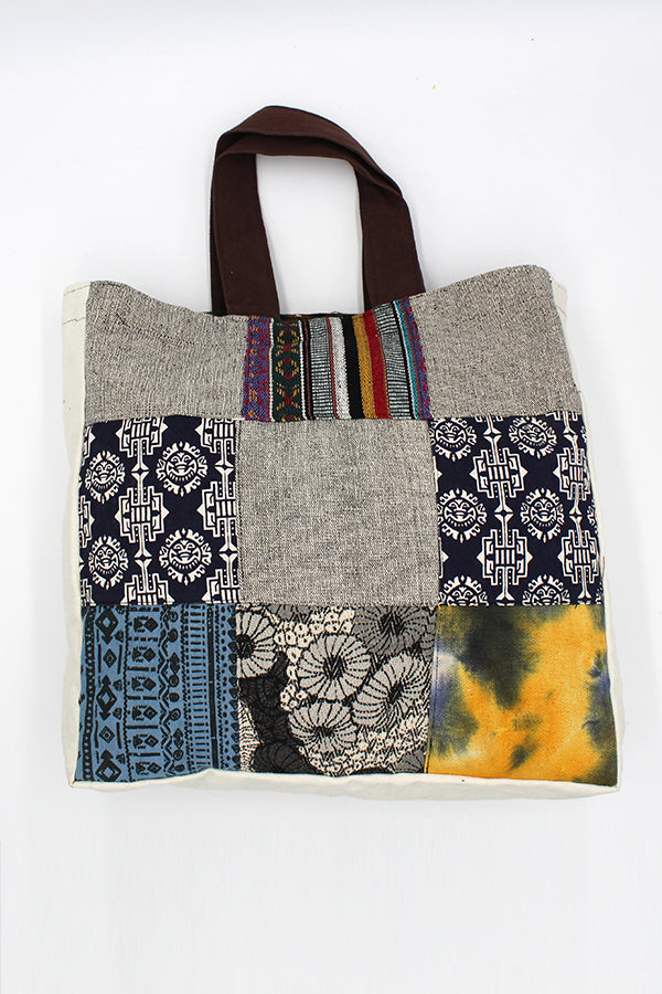 Upcycle Patch Tote Bag