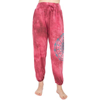 Zen Out Tie-Dye Mandala Yogi Yoga Confortable Lounge Studio Pants